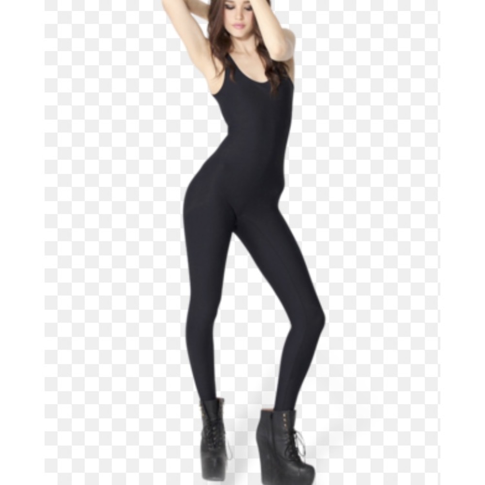 Blackmilk Matte Black Catsuit